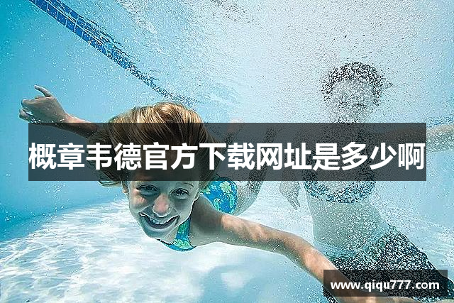 概章韦德官方下载网址是多少啊